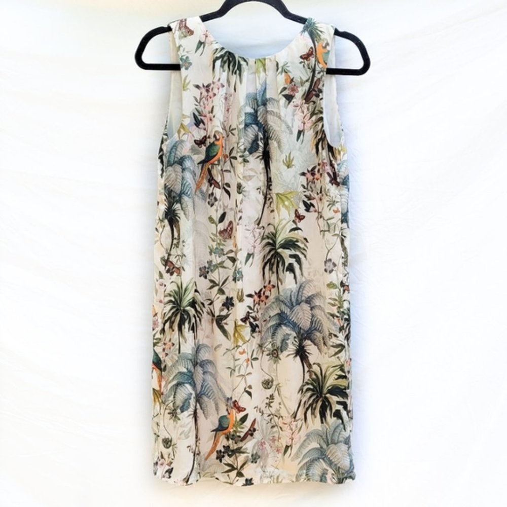 H&M Printed Sleeveless Dress size 4